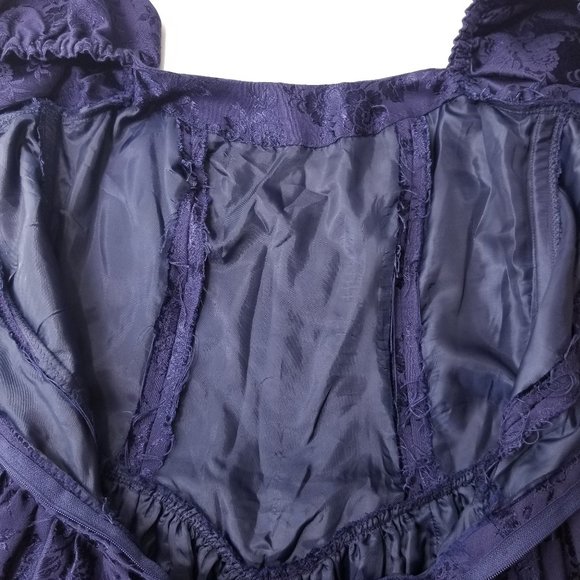 SOLD🌈1980s handmade brocade Renaissance dress - Picture 7 of 8